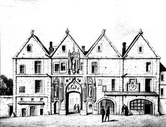 Das College von Navarra im Jahr 1440